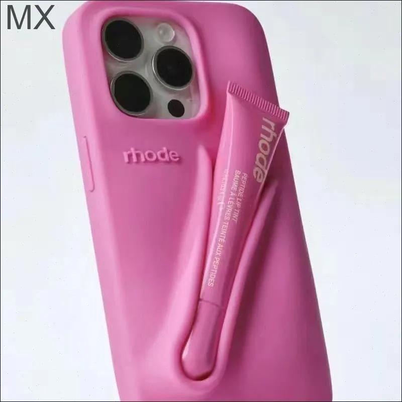 جراب هاتف أحمر شفاه أنيق وعالي القيمة