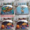 Dog Man Bed Set With Polyester Fabric Modern Minimalist Style For Bedroom Decor