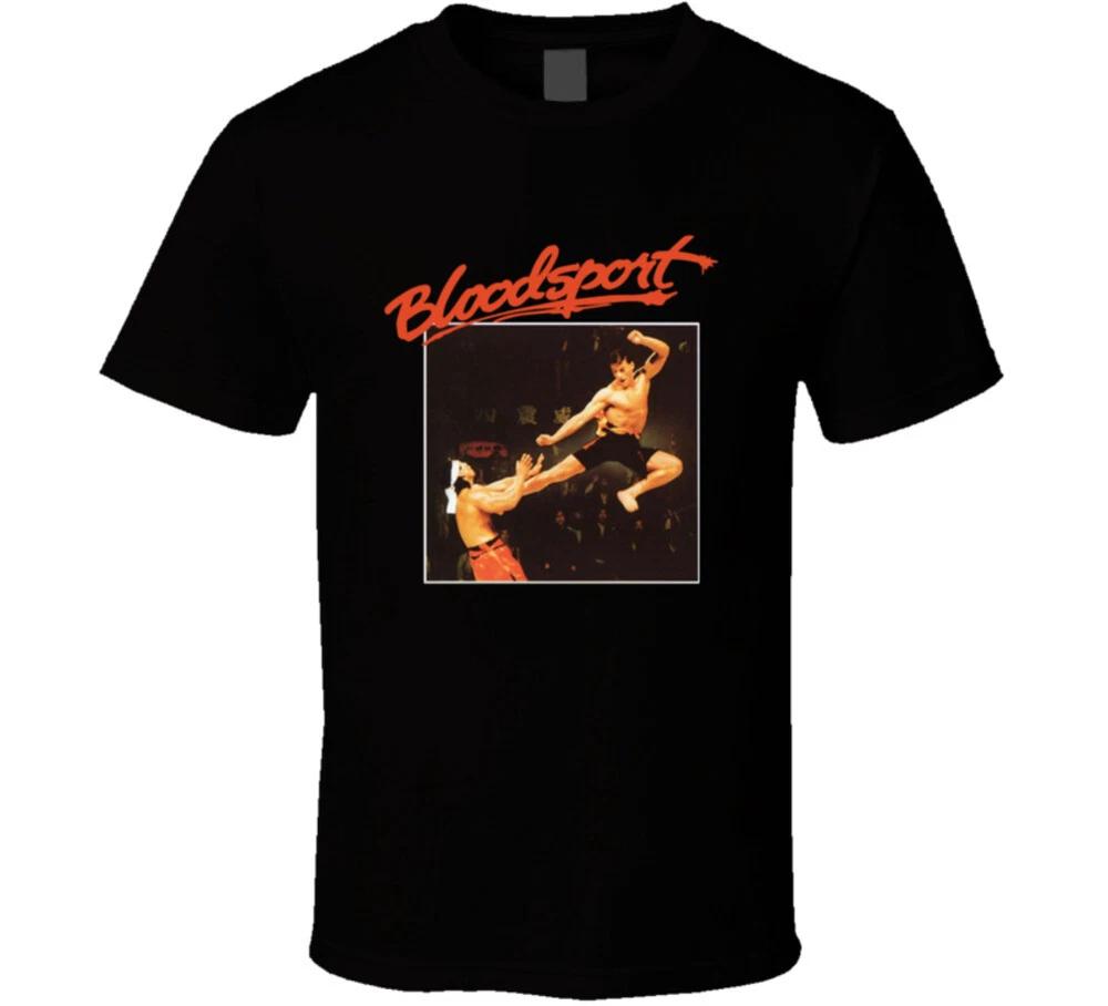 Bloodsport Van Damme Fan Movie Retro T Shirt L