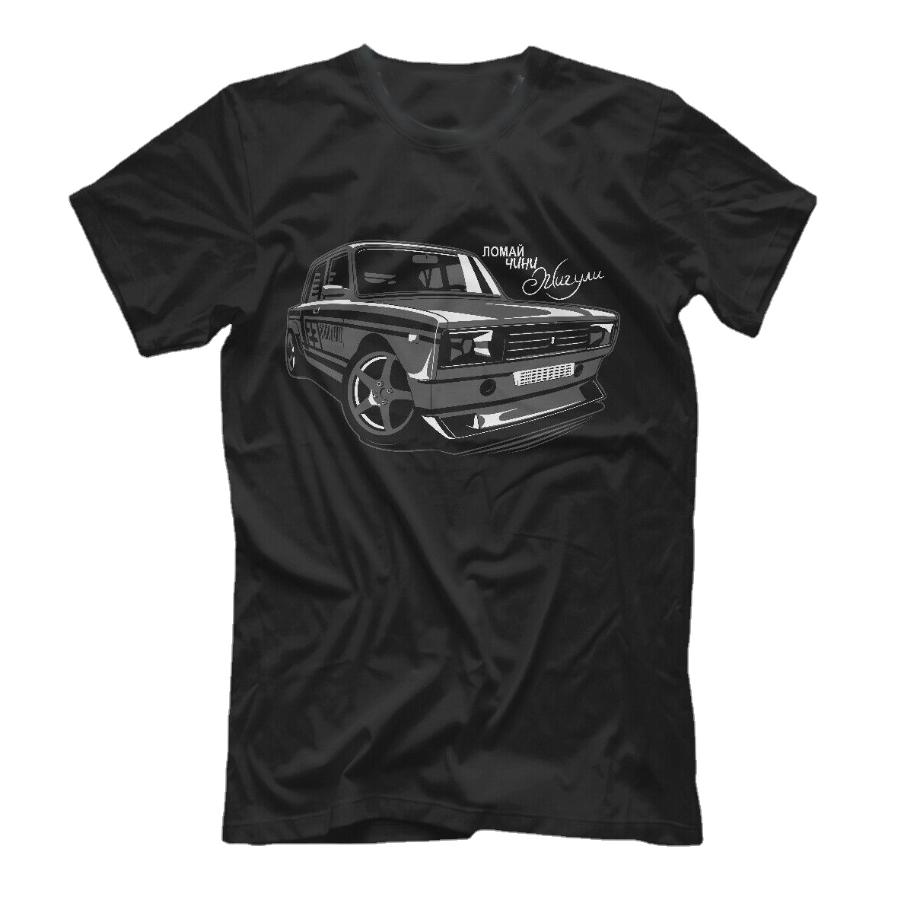 Russian Zhiguli LADA Car T-Shirt. Summer Cotton Short Sleeve O-Neck Mens T Shirt New S-3XL