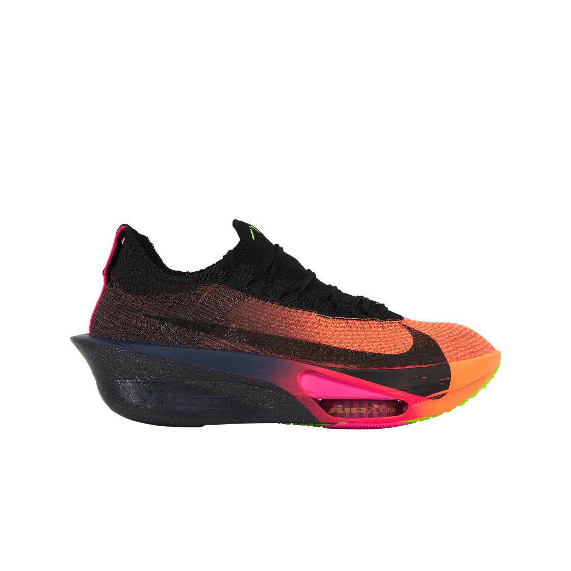 Nike Air Zoom Alphafly 3 Glam Orange Pulse Herren Sneaker Lila-Dynastie Elektrisch-Grün Schwarz IO9573-800 42.5