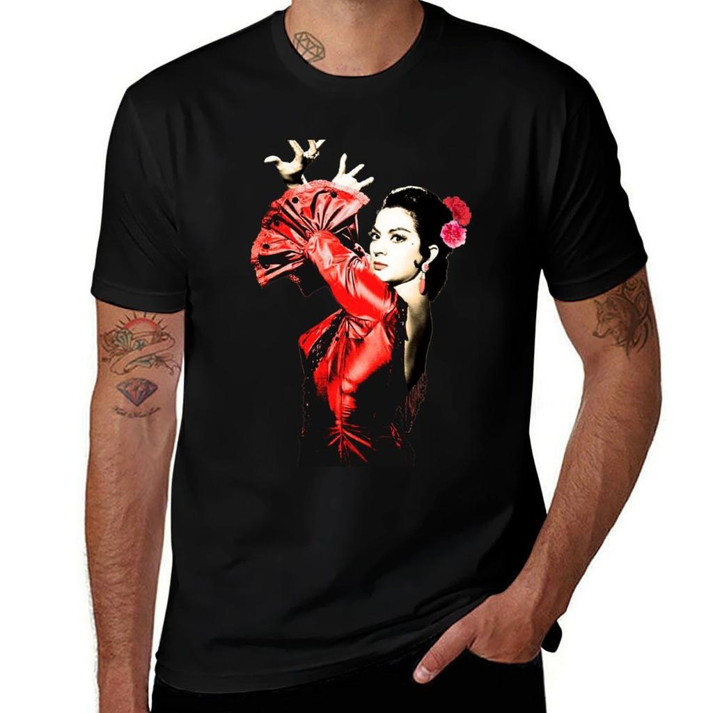 Lola Flores Tshirt Sports Casual Breathable Tee Shirt