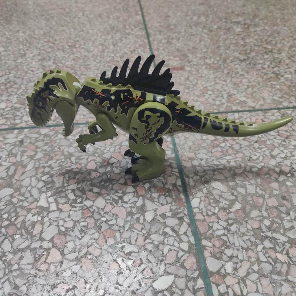 Çin Kendin Yap Jurassic dinozor omurgası yırtıcı dinozor güney dev canavar ejderha Yapı taşı Çocuklar İçin Eğitici Oyuncak