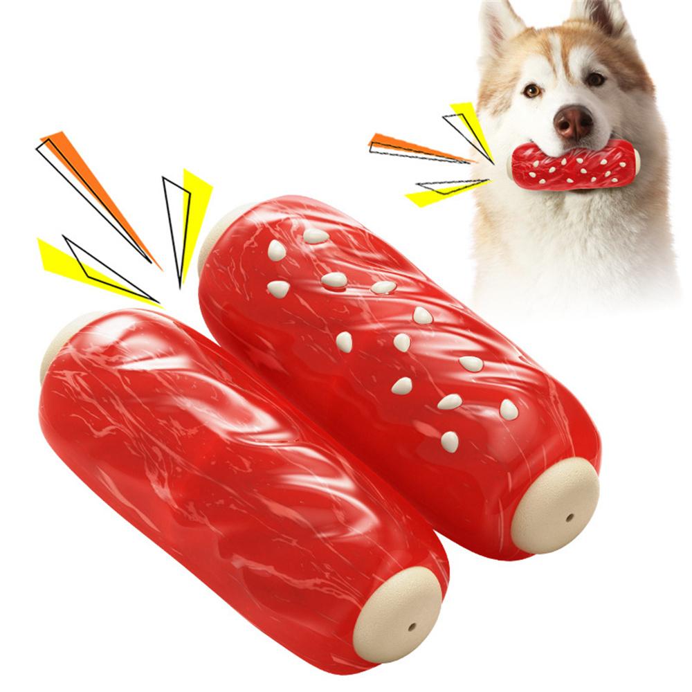 

LSB-01 Rib Style Pet Chewing Squeaky Toy TPR Dog Teething Toy (BPA Free,CPC/FDA/RoHS Certified) Type A