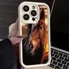 Phone Case for iPhone 17 Air 16E 15 16 Pro Max Ferghana Horse Animal Cover 14 Plus 13 12 Mini Soft Shell Silicone Fundas