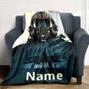 Customiz Name Personality Top Gun Maverick Blanket Soft &Warm Sofa Office Bed Travel Lunch Break Blanket, Gift Suitable All Seasons