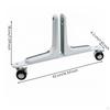 Mobile Divider Foot with casters Locking Partition Base for gatherings