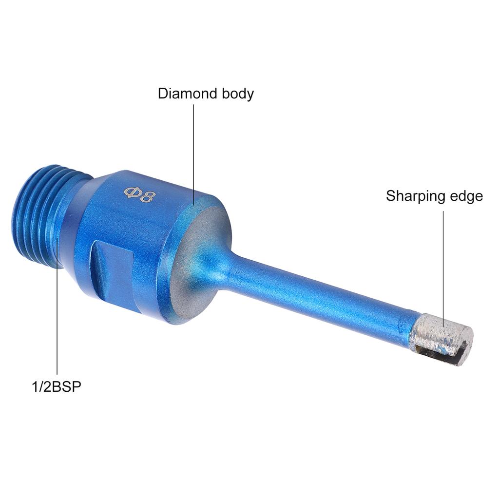 Hole Saw Drill Bit Drilling Tools for Angle Grinder Marble 1Celsius2in