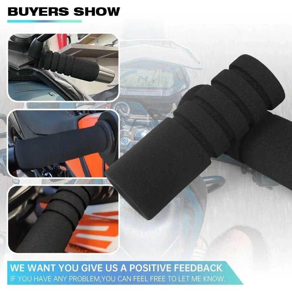 Shock Absorption Motorcycle Handle Grips Non-slip Motocross Moto Grip Motorcycles Accessories