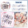 High-End Handmade Nail Art: Pure Desire Style Rhinestone Nail Stickers Collection.