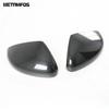 For Honda Fit Jazz     2024 2025 Carbon Fiber Rear View Side Door Mirror Cover Trim Protector Car Accessories