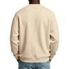 Men S Loose Solid Color Crew Neck Long Sleeve Plus Size Sweatshirt
