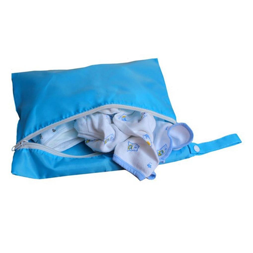 Baby Out Dirty Clothes Pouch Folding Organizer Zipper Storage Pouch Handbag