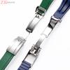 20mm for Rolex Rubber Band Watch GMT Daytona Submariner Silicone Waterproof Curved End Replacement Sport Watchband Fold Buckle