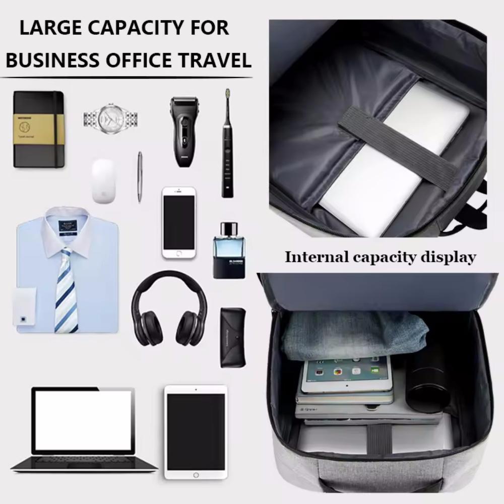 Waterproof Business Backpack Men Usb School Backpacks 15.6 Inch Laptop Backpack Large Capacity Bagpacks For Men Back Pack Bags