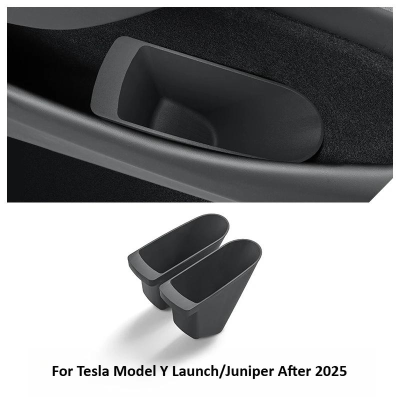 Trash Can for Tesla Model Y Juniper/Model 3 2025 Storage Buckets Driver Passenger Doors Organization Storage Box Car Accessories