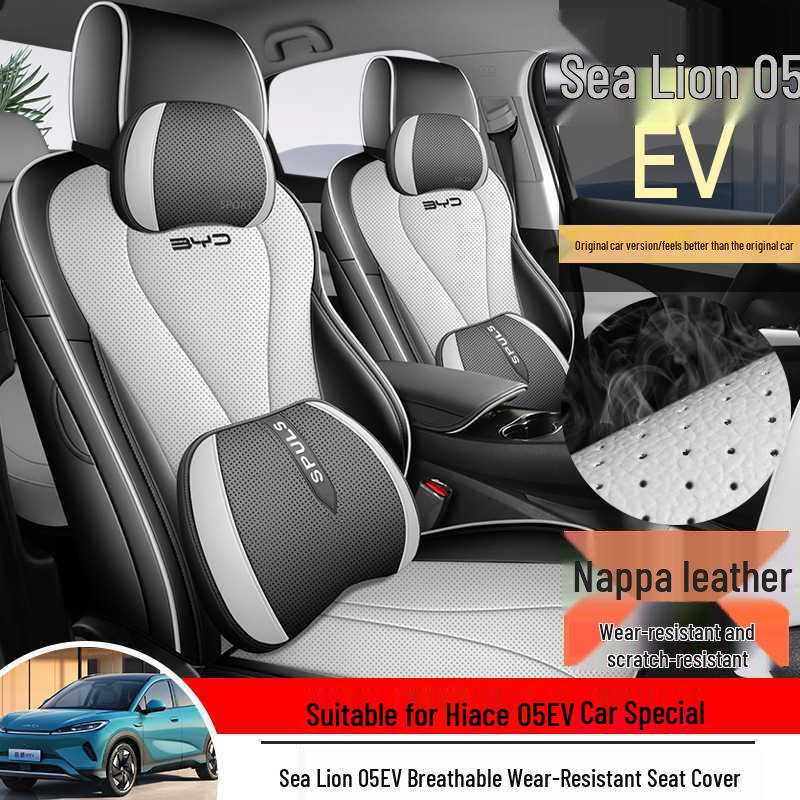 Custom Full-Cover Car Seat Covers for BYD Hiace 05EV - Complete Interior Upgrade