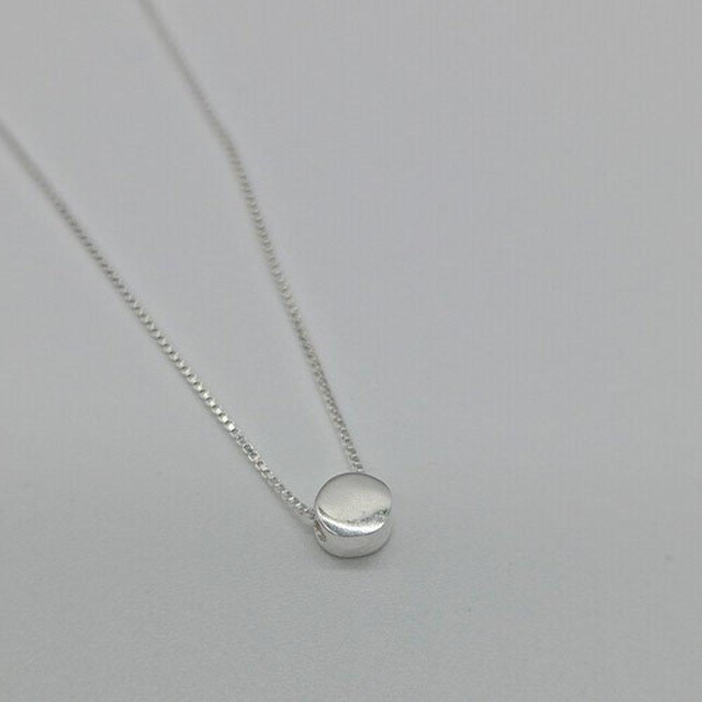 

Circle Ball Necklace Silver