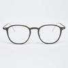 [The Air] AL5302 0910M Ultra-lightweight Minimal Square Black Eyeglass Frames