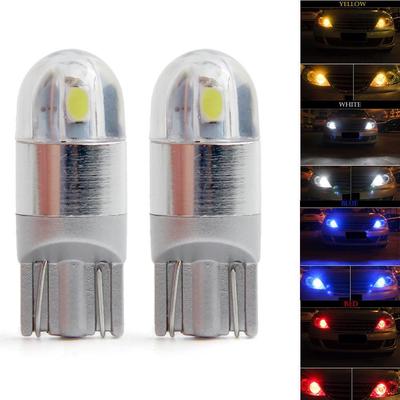 lampade a LED per auto 10 pezzi T5 // B8.5D 5050 SMD LED Socket illuminazione interna Tacho Bianco SODIAL R