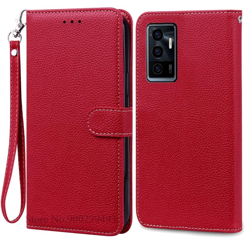 

Для Vivo V23e чехол-кошелек кожаный флип-чехол для Vivo V23e задняя крышка для Vivo V23e чехол для телефона книжка чехол Coque Fundas For Vivo V23e