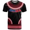 Maglietta alla moda con stampa 3D hawaiana Uomo Maglietta grafica polinesiana Moda Maniche corte Abbigliamento maschile Top Magliette oversize