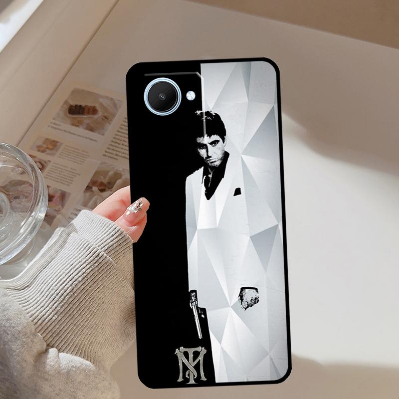 Scarface 1983 Movie For Realme 13 12 10 11 14 Pro Plus GT 6T 6 5 GT7 Pro C61 C55 C53 C51 C21Y C25S C75 C67 Case