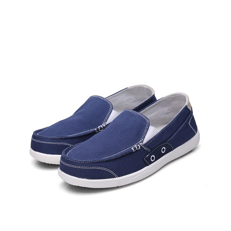 

Breathable air cushion new summer coconut shoes shock-absorbing large size shoes sports shoes running shoes 45 темно-синього кольору
