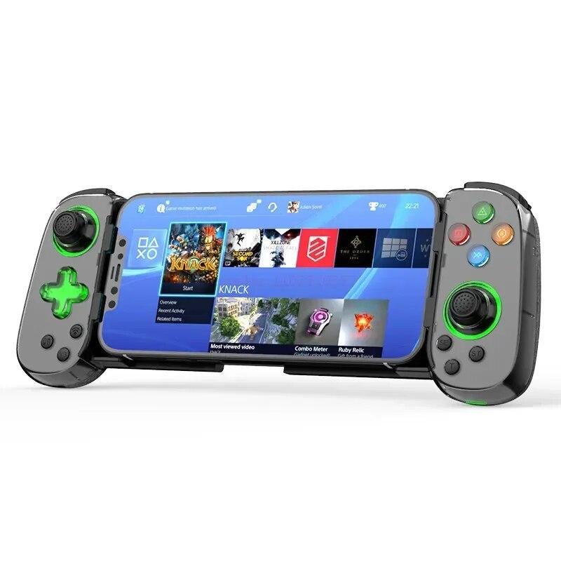 

D7 новый растягивающийся мобильный телефон с легкой игровой ручкой двойной соматосенсорный беспроводной Bluetooth для Android ручка переключателя подарок