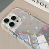 Fashion Colorful Star Pattern Phone Case For iPhone 17 Pro 16 15 14 13 12 11 Pro Max 7 8 Plus XR X XS 16E Luxury Mirror Cover
