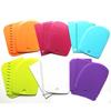 3pcs/Set Cake Bread Slicer Baking Pasty Tools Baking Tools For Cakes Dough Cutter Scraper Cake Blade Silicone Spatula