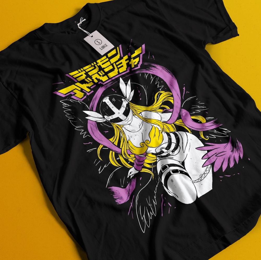 

Винтажная специальная футболка с аниме-любовью, японская футболка, футболка с аниме, футболка в подарок манга M