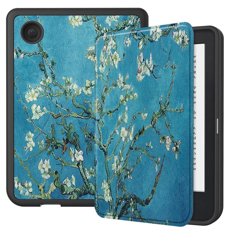 Funda for KOBO Clara 2E Case 2022 Smart Cover PU Leather Silicone Back Full Housing Ebook Case for Etui Kobo Clara 2e Cover Capa