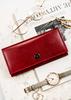 Women's leather wallet PTN 1680133-TVT-6561 Red