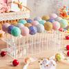 Suport Acrilic pentru Cake Pops Transparent Suport pentru Afișare Acadele cu 21 de Găuri Raft Reutilizabil pentru Afișarea Deserturilor pentru Casă, Bucătărie, Patiserie