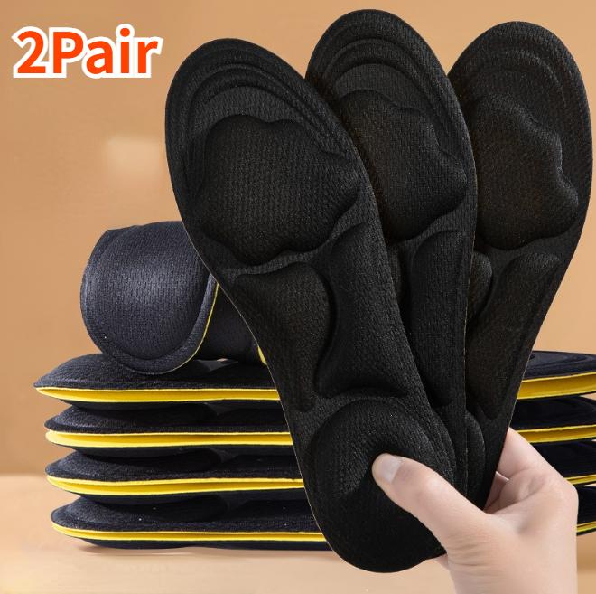 6D Massage Memory Foam Insoles for Shoes Sole Breathable Cushion Sneakers Running Insoles for Feet Orthopedic Insoles Deodorant
