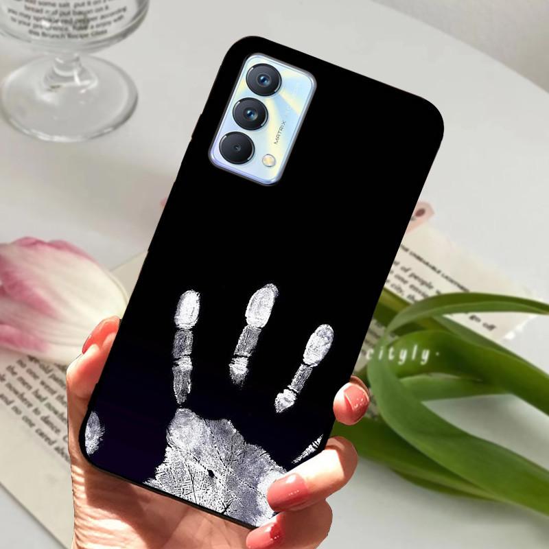 For cover Realme GT Master Case Edition Animal Cartoon Soft Silicone Funda for Realme GT Master Explorer Phone Cover Black Coque