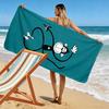 Dancing Monkey with Banana A must-have beach towel for beach travel