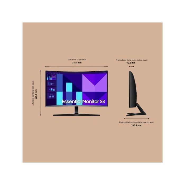 SAMSUNG 32''1500R FHD 1920x108