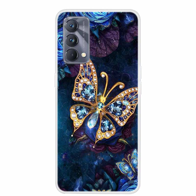 For Realme GT Master Edition Case Animal Soft Silicone TPU Phone Cover Case for Realme GT Explorer Master Edition Fruit Coque