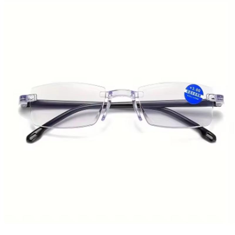 6Pcs-Ultra-Light Rimless Reading Glasses For Men & Women - Hd Presbyopic Readers