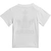 (TD) adidas Trefoil Shorts Tee Set 'White Black' Baby FI8318