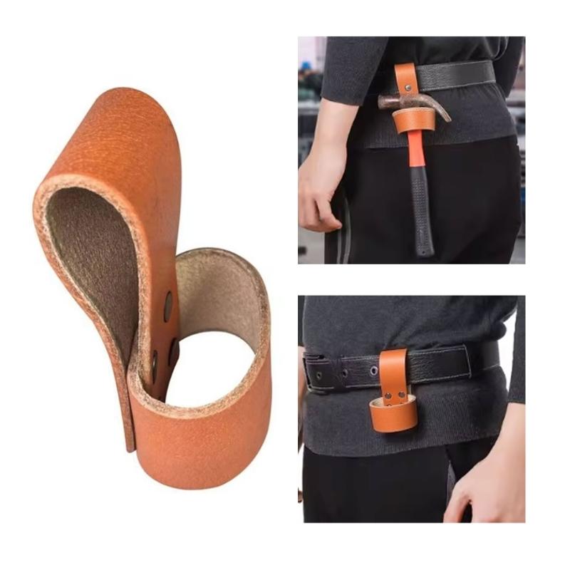 Multipurpose Faux Leather Tool Organizers for Carpenters and Craftsmen Hammer Holder Hatchets Pocket Sheath Carriers