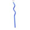 Wavy Colorful Clear Drinking Straw High Borosilicate Glass Straw Glass Tube Party Bar Drinkware Reusable Glass Straws