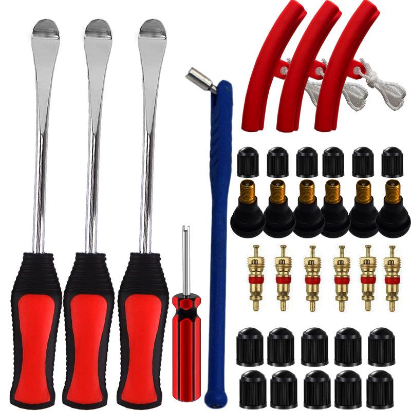Multifunctional Tire Lever & Rim Protector for Motorcycle Repair