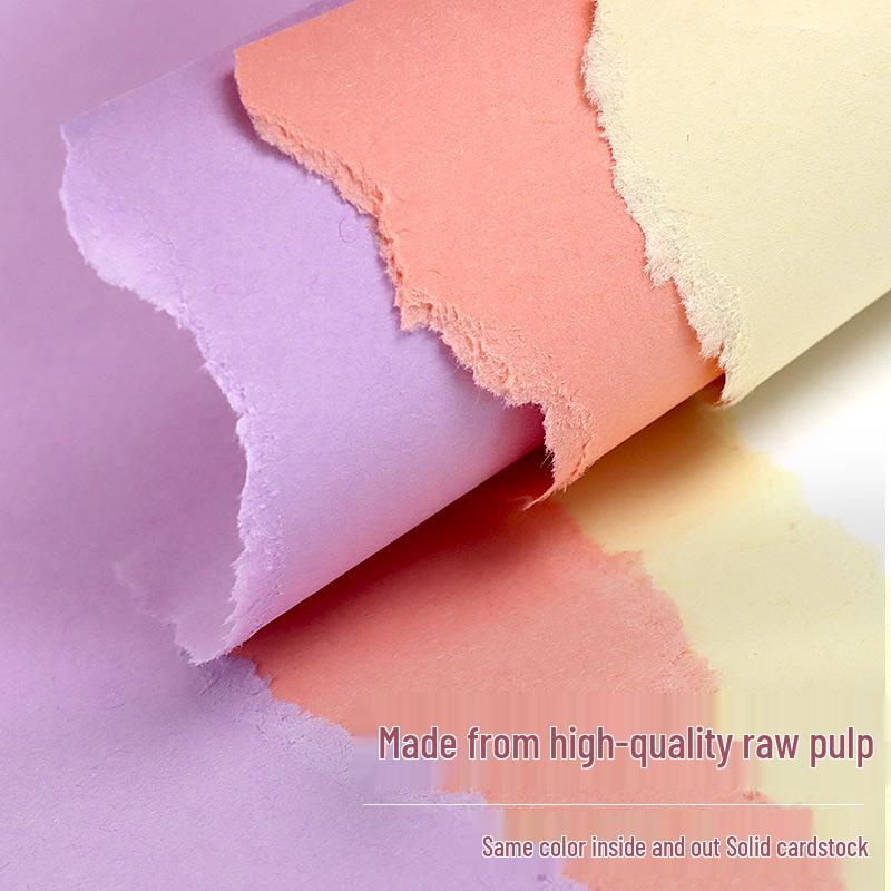 Macaron barevný karton A3/A4 4K/8K Origami papír pro studenty a pop-up knihy