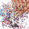 2Mm Multicolor Nail  Bulk - 12 Grids Flatback  Gems For Nail Art, Diy Crafts & Face Decoration