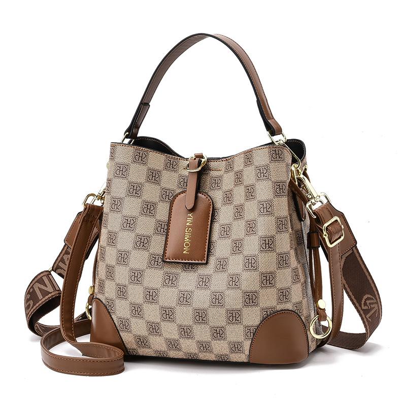 Bags Large Capacity Women's Bucket Bags 2025 New Women's Bags Niche High-end Single Shoulder Messenger Bags Women's Handbags