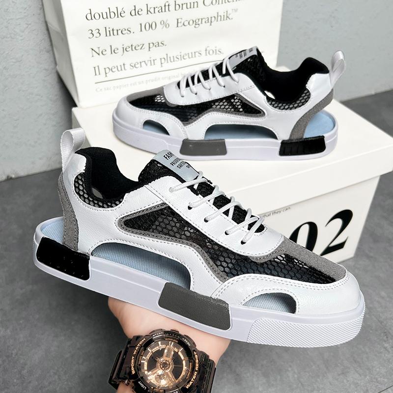 Men Sandals Beach Shoes Summer Outdoor Non-slip Breathable Mesh Beach Sandals Casual Shoes Fashion Shoes Plus Size Men Shoes