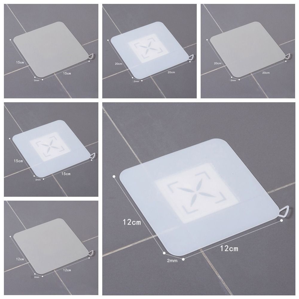 Insect-proof Thick Silicone Floor Drain Block Odors Floor Cover Deodorant Cover  Household